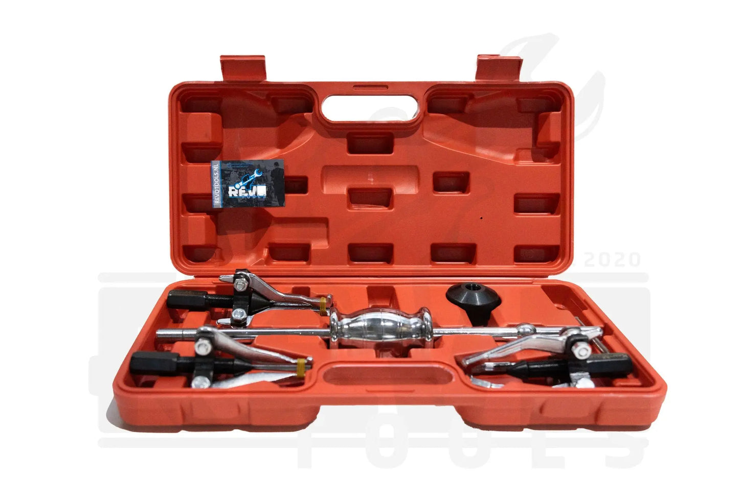 5-delige Binnenlagertrekker Set – Puller & Slagtrekker voor Precisiewerk
Open Case Revotools