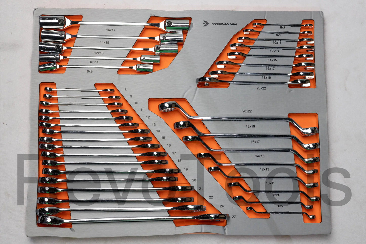Widmann Wood Top gereedschapskist – 7-Laden Gereedschapskist met Houten Werkblad | Revotools.nl Revotools