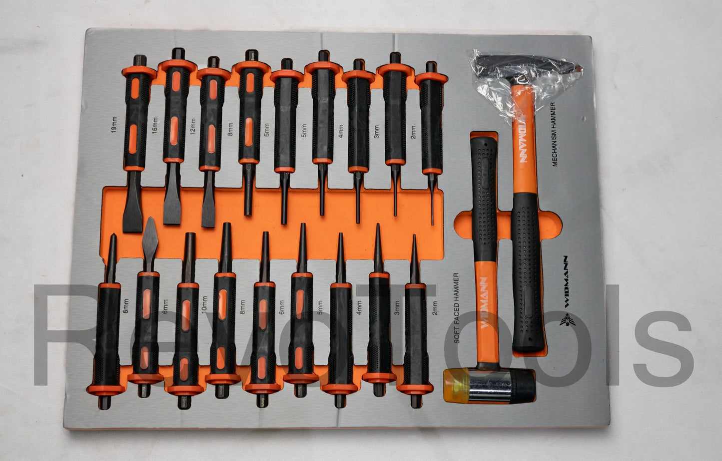 Widmann Wood Top gereedschapskist – 7-Laden Gereedschapskist met Houten Werkblad | Revotools.nl Revotools