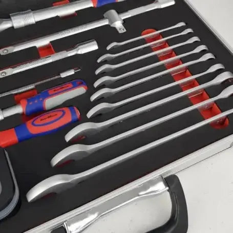Kraft Müller Gereedschapskist – Complete 76-delige Set Open kist | Revotools.nl Revotools