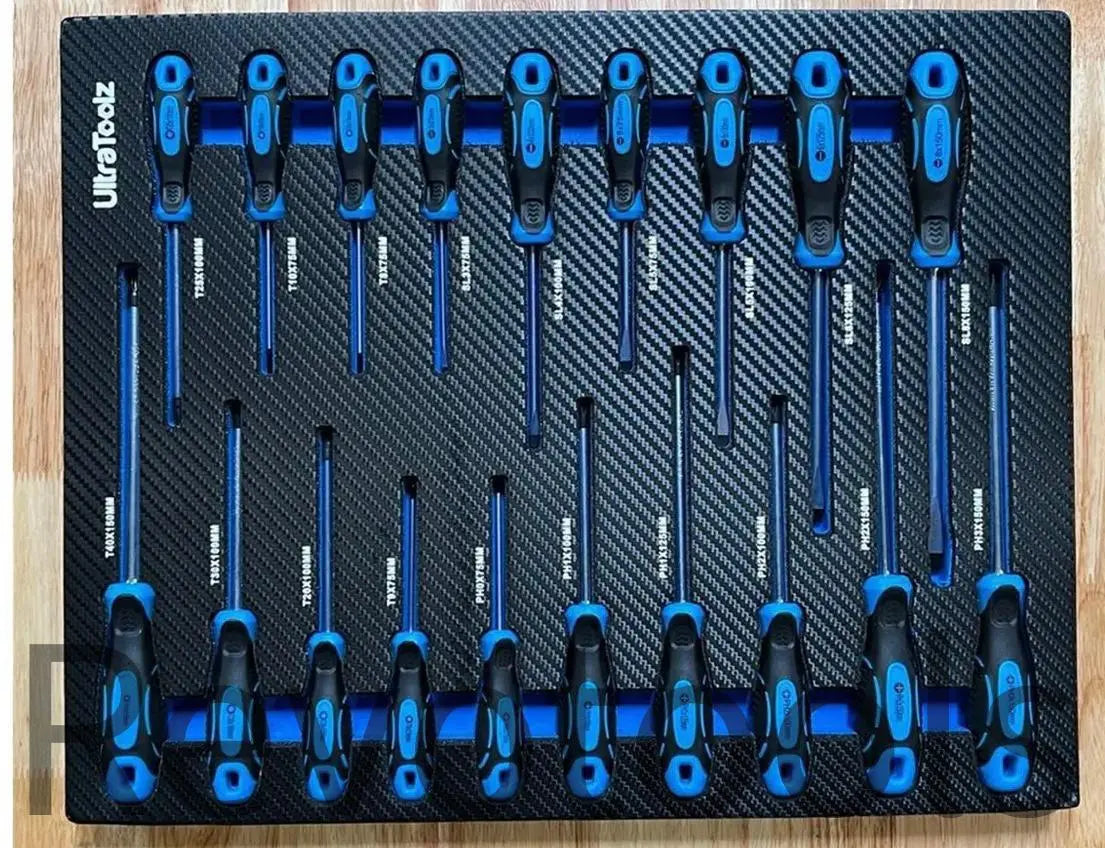 Ultratoolz Gereedschapswagen met 12 Lades – Gevuld en Compleet Revotools
