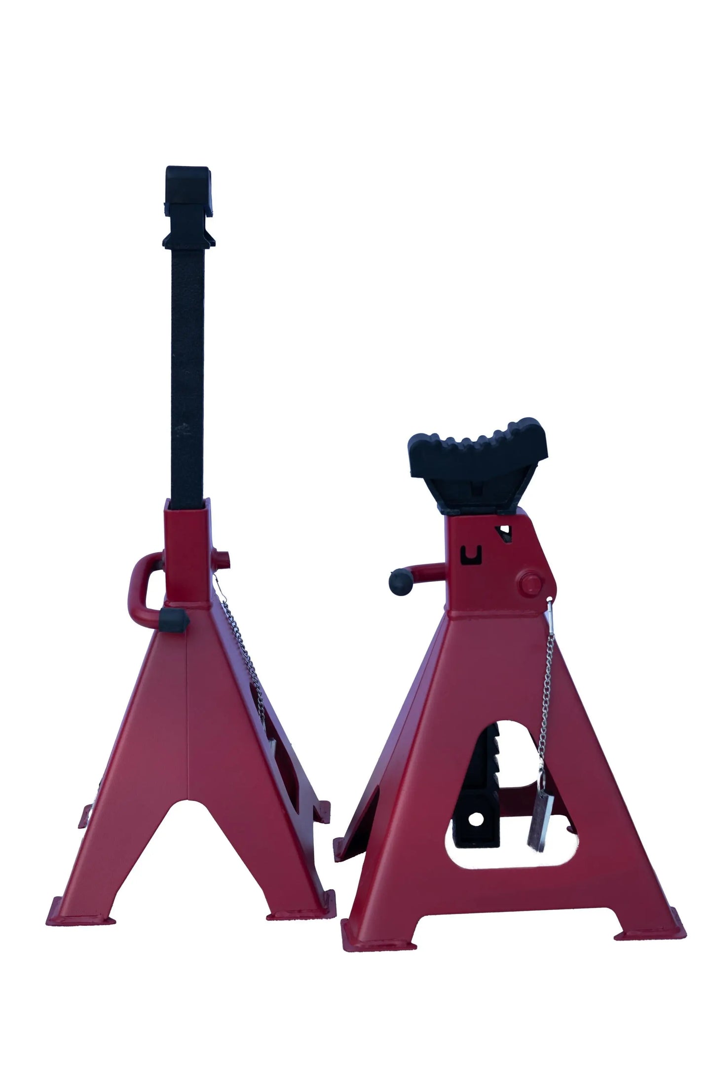 6ton Assteunen verstelbaar van 39-60cm Revotools Zijkant 1