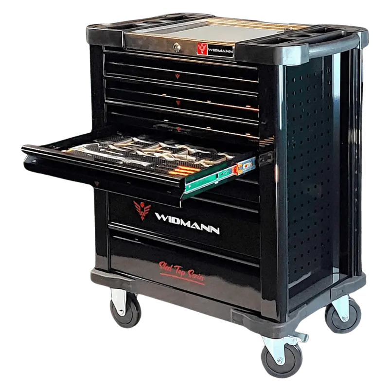 Widmann Steel TOP – 7-Laden Gereedschapswagen voor Professionals en Doe-Het-Zelvers | Revotools.nl Revotools