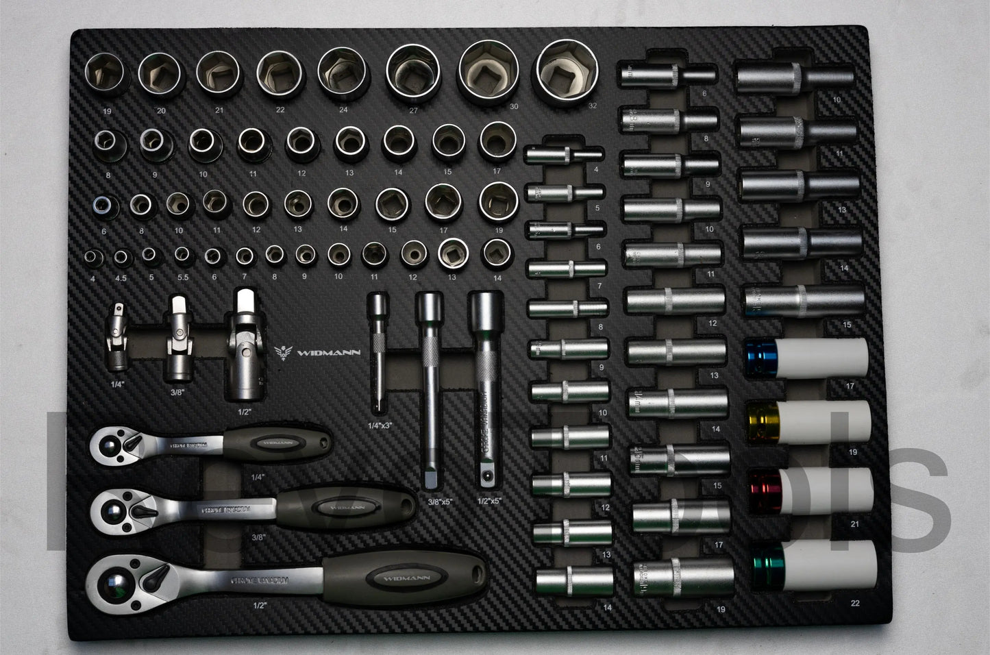 Widmann Compact One – 7-laden Gereedschapskist van Topkwaliteit Revotools