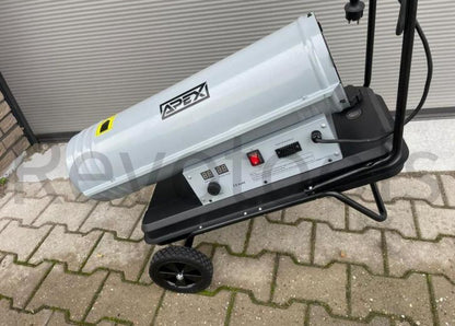 Apex Diesel Heater 30kW – Professionele Diesel Heteluchtkachel voor Grote Ruimtes (750 m³) Revotools