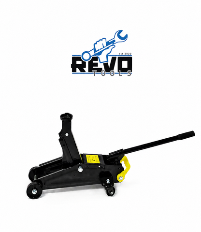 Revotools 2 Ton Hydraulische Garagekrik 130–330 mm – Auto Krik met handvat