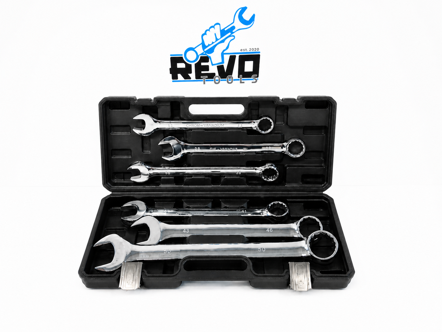 Ultratoolz steek-ringsleutelset 34 t/m 50 mm – 6-delig professioneel