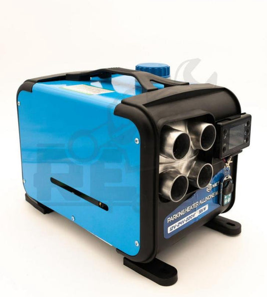 Dieselkachel 5kW – Compact, Stil & Zuinig | Ideaal voor Werkplaats, Goedkoop verwarmen Revotools