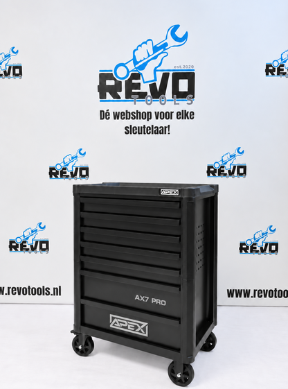 Gevulde Gereedschapswagen APEX AX7 Pro - 310-delig | 7 Laden