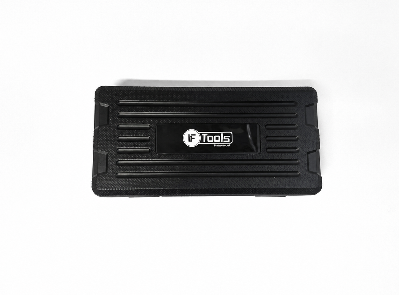 F Tools 11-delige 1/2 inch diepe slagdoppenset 10 t/m 24 mm in koffer