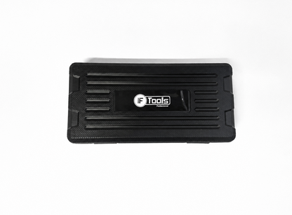 F Tools 11-delige 1/2 inch diepe slagdoppenset 10 t/m 24 mm in koffer