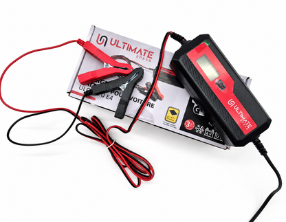 Ultimate Speed ULGD 5.0 E4 Acculader – 6V / 12V Auto & Motor Druppellader