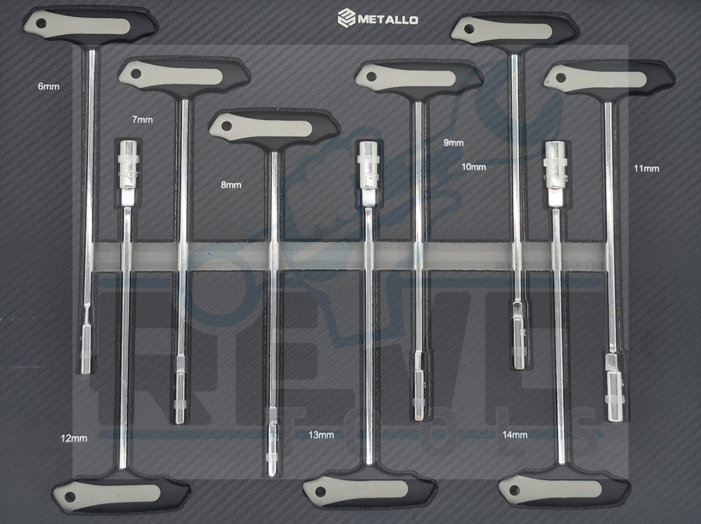 Metallo Pro gereedschapswagen compleet 10 laden – 300+ delig professioneel